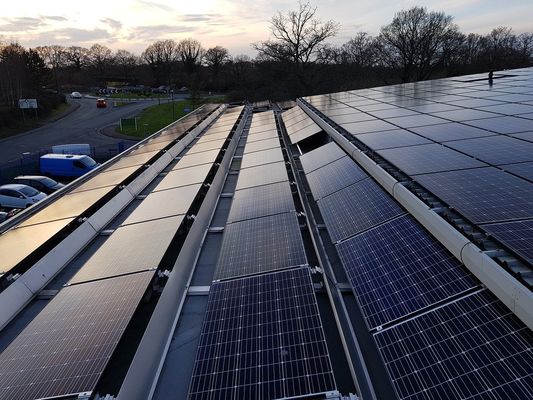 태양광 발전 시스템 100kw 9bb 양면 모노 퍼크 하프 컷 태양 전지 패널 445w 24v 350W 150W