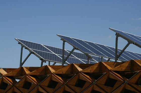 2 Kwp 태양광 발전 시스템 접지 단결정 Pv 셀 96 셀 BIPV 태양광 모듈 540W 550W 560W